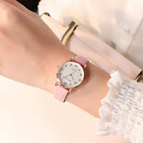 Simple Vintage Women Small Dial Watch