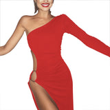 High Split Dress Clubwear