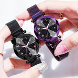 Stainless Steel Illuminate Magnet Watch