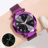 Stainless Steel Illuminate Magnet Watch