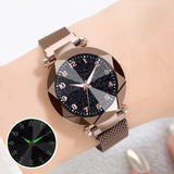 Stainless Steel Illuminate Magnet Watch