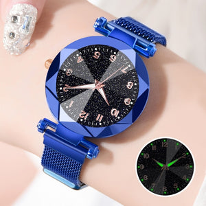 Stainless Steel Illuminate Magnet Watch