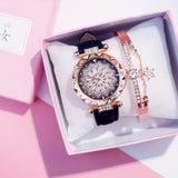 Set Starry Sky Ladies Bracelet Watch