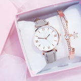 Luxury Women's Watches bracelet set