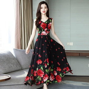 elegant Floral dress