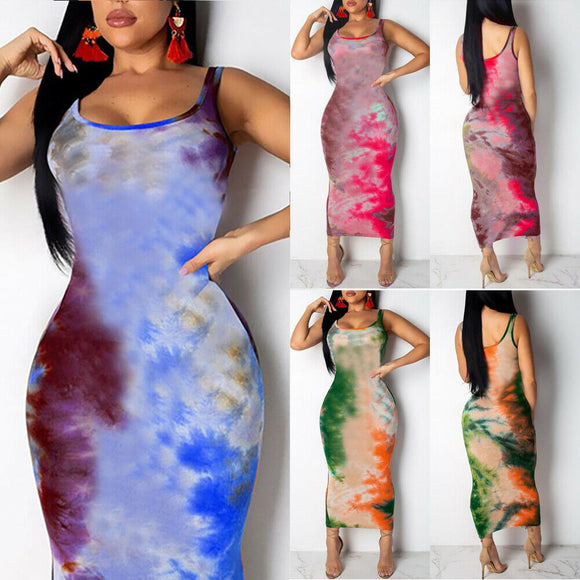 Women Graffiti Slim Fit Dress