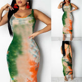 Women Graffiti Slim Fit Dress