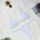 Bikini 2020 New Summer Solid Bikini