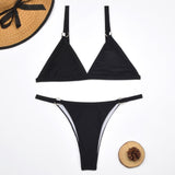 Bikini 2020 New Summer Solid Bikini