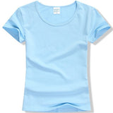 High Quality 15 Color S-2XL Plain T Shirt