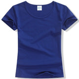 High Quality 15 Color S-2XL Plain T Shirt