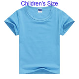 High Quality 15 Color S-2XL Plain T Shirt