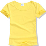 High Quality 15 Color S-2XL Plain T Shirt