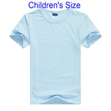 High Quality 15 Color S-2XL Plain T Shirt