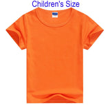 High Quality 15 Color S-2XL Plain T Shirt