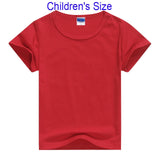 High Quality 15 Color S-2XL Plain T Shirt