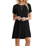 T-Shirt Dress Short Sleeves