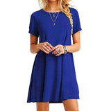 T-Shirt Dress Short Sleeves