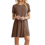 T-Shirt Dress Short Sleeves