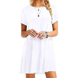 T-Shirt Dress Short Sleeves