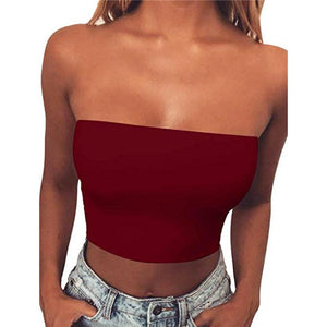 Sexy Sleeveless Crop Top