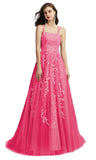 A Line Lace Prom Evening Dresses