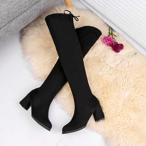 Boots Spring Winter Over The Knee Heels