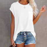 Casual O-neck Loose T Shirt