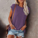 Casual O-neck Loose T Shirt