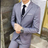 Suits 3Pcs Set (Jacket+Pants+Vest)