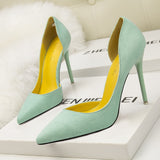 Pumps Suede High Heels