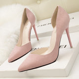 Pumps Suede High Heels