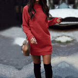 Casual Sweater Dress