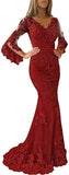 Lace Formal Prom Party Gown